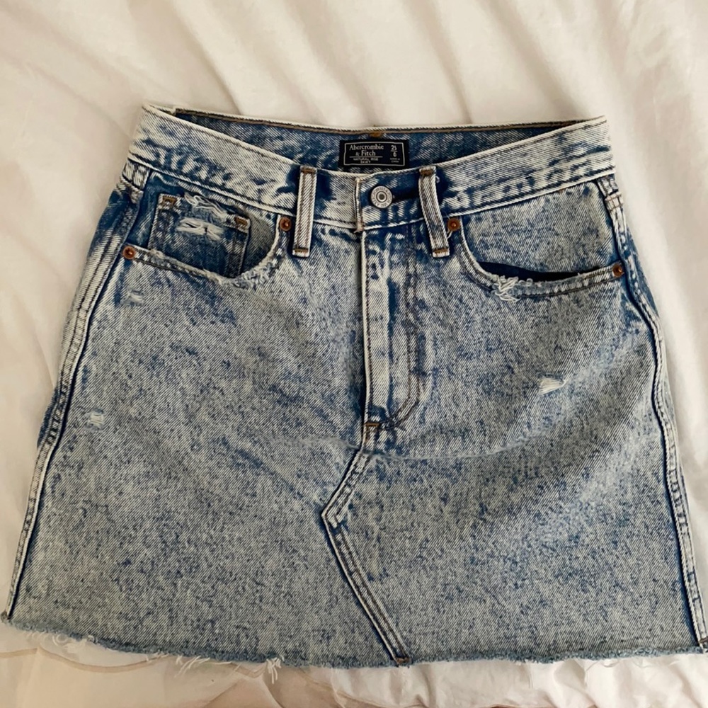 Denim skirt